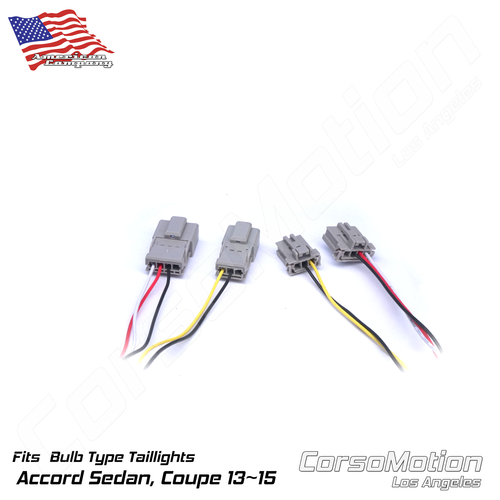 Plug and Play LED reflector control modules, load resistors | PAIR, for 9th Honda Accord Coupe taillights
