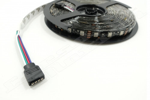 5m/Lot RGB 5050 Black PCB LED Strip 12V 300LED IP65 | 1LOT – CorsoMotion