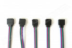 5pcs/Lot 10CM RGB 4pin Male Connector Wire Cable For RGB Led strip 5050 3528,Male Type 4 Pin Needle Connector | 5pcs