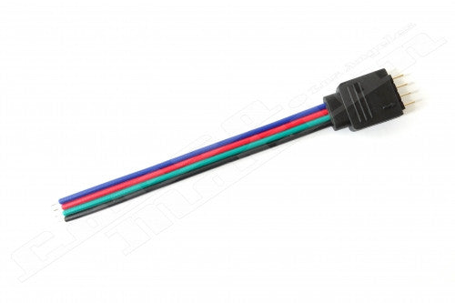 Zerodis Câble pour LED RGB Raccord LED 4 Pin Mâle Femelle Câble Connecteur  Adaptateur pour 3528 5050 Bande LED, 10Pcs