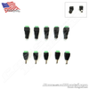 DC12V 5pcs Male + 5pcs Female 2.1x5.5MM DC Power Plug Jack Adapter Connector Plug | 10pcs