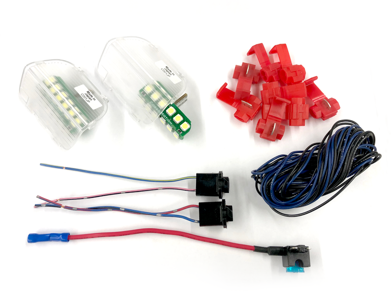 Door light add on kit, for Honda Accord 9th gen, pair – CorsoMotion Door light add on kit, for Honda Accord 9th gen, pair – CorsoMotion