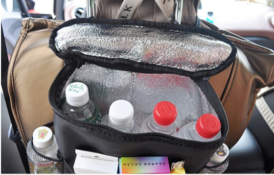 Keep Warm Cold Car Back Seat Organizer holder Storage Bag