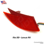 LED rear bumper reflectors for Lexus RX 20 21 22