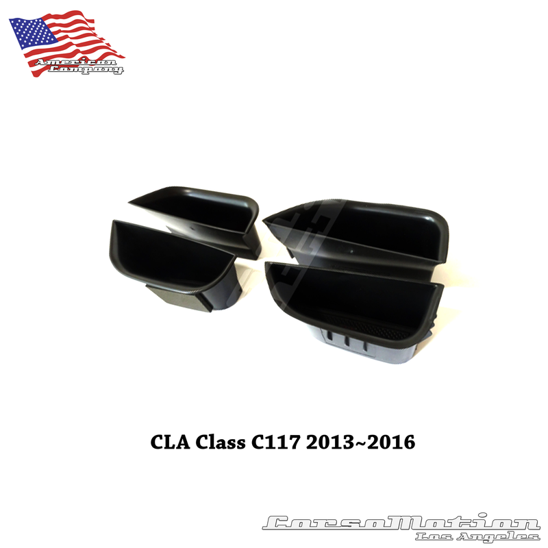 Mercedes Benz CLA Class C117 2013~2016 Door Handle Storage Box Container Holder Trays