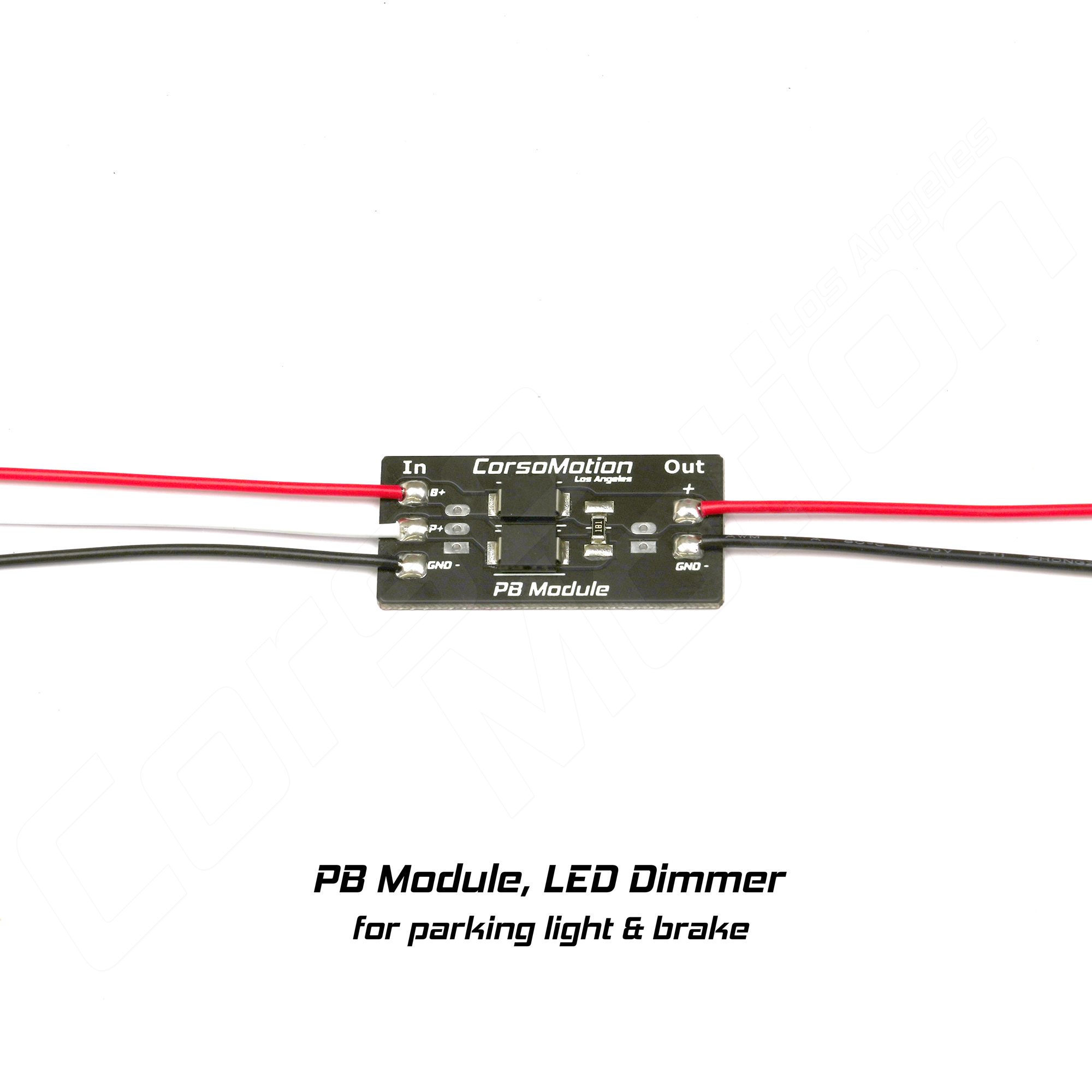 PB LED Dimming Module LED Dimmer V 1.00 each CorsoMotion
