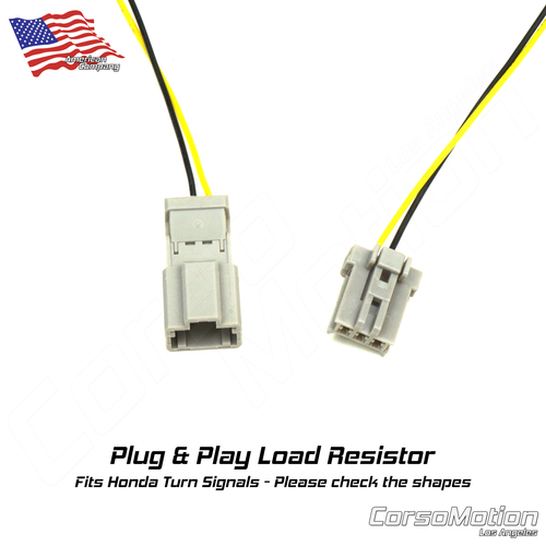 Load resistors for Honda Accord sedan 9th, Plug and Play, control modules | PAIR