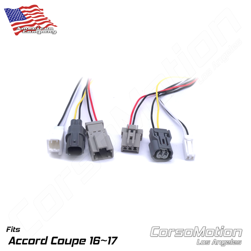 Plug and Play LED reflector control modules, load resistors | PAIR, for 9.5th Honda Accord Coupe taillights