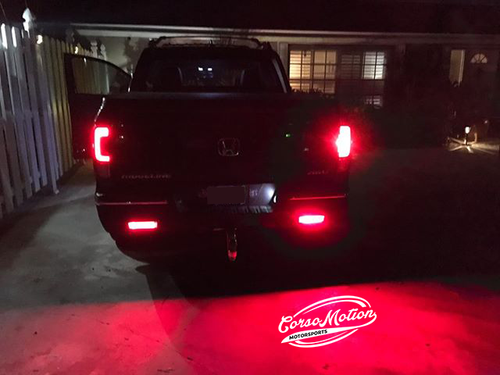 LED rear bumper reflectors for Honda Ridgeline 17 18 19 20 21 22 23 24 25