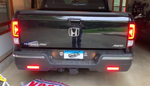 LED rear bumper reflectors for Honda Ridgeline 17 18 19 20 21 22 | LED PCB BOARD PARTS ONLY