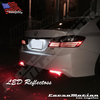LED rear bumper reflectors for Honda Accord Sedan 13 14 15