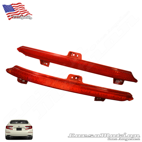2019 honda accord hot sale rear bumper reflector